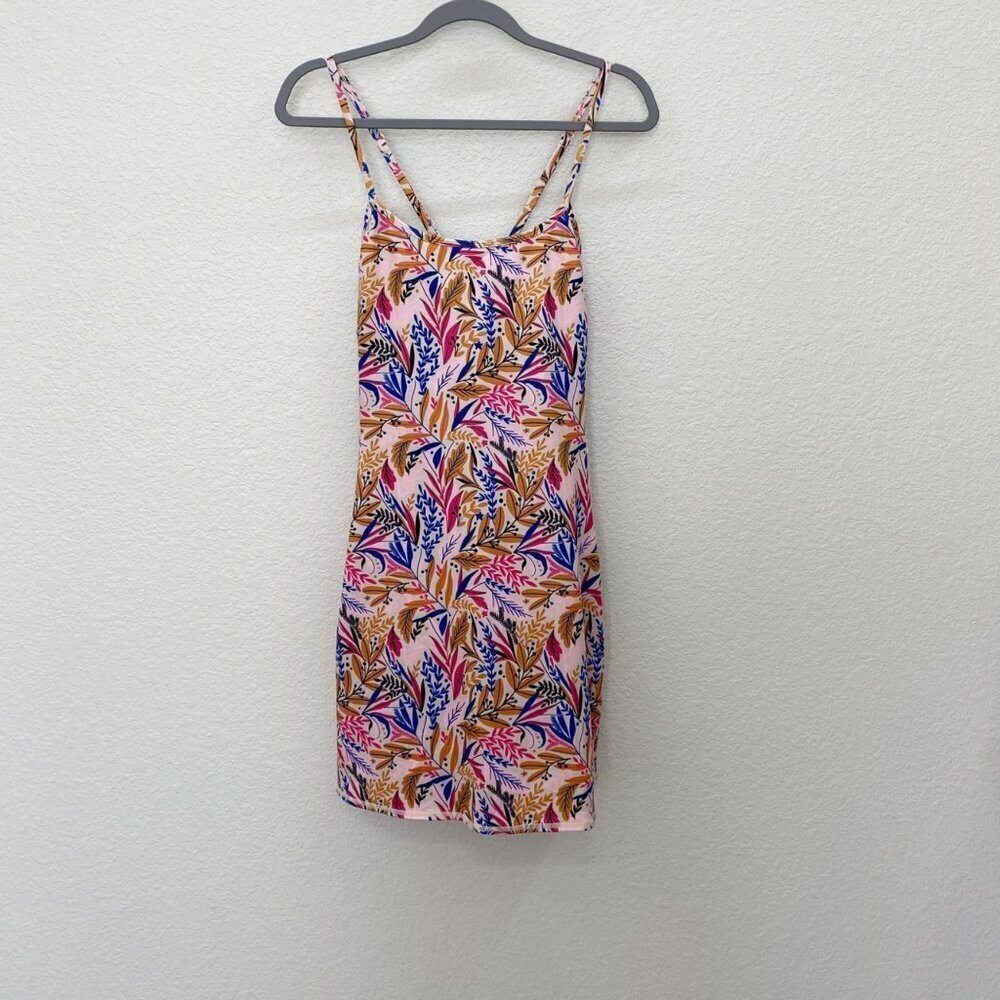 Senita Athletics Multicolor Floral Dress Size M
